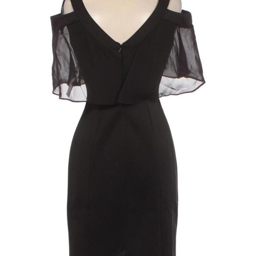 Midi dress formal elegant new, black, size S