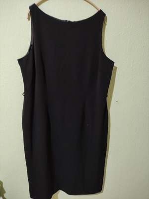 Women's black dress with lining, like new, size XL