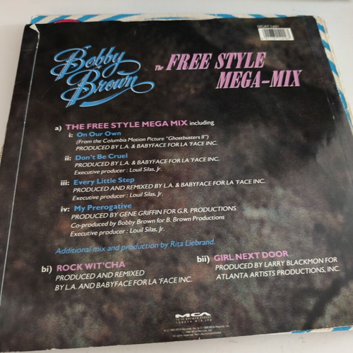 Bobby Brown vinyl maxi single remixed by Rita Liebrand used, electronic