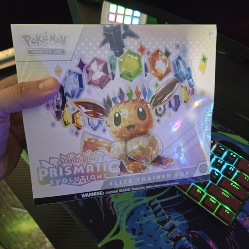 Prismatic Evolution ETB new excellent condition, pack of 2