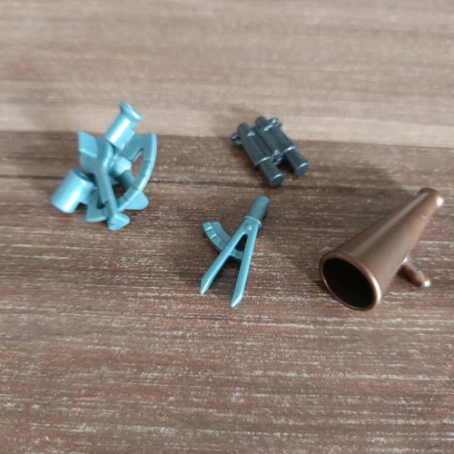 Playmobil pirate and captain accessories like new