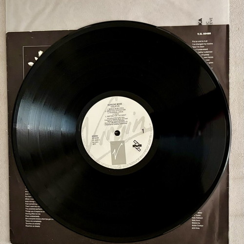 Depeche Mode Violator vinyl record used, electronic genre