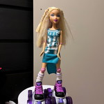 Bratz doll with non-working remote control