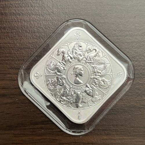 Silver coin The Queen's Beasts, Royal Mint