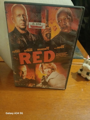 Red DVD like new, adventure with subtitles
