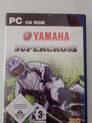 Yamaha Supercross PC videogame used without manual