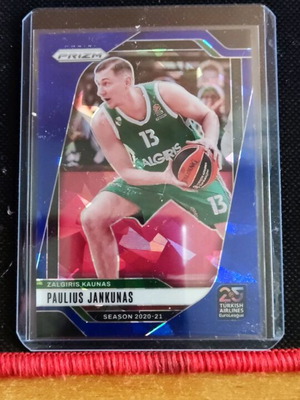 Paulius Jankunas Zalgiris κάρτα συλλεκτική καινούργια 2024-25 Prizm Euroleague