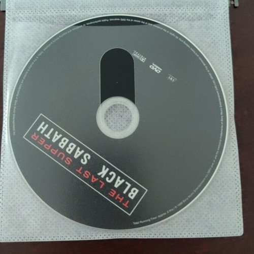 Black Sabbath The Last Supper live DVD, metal