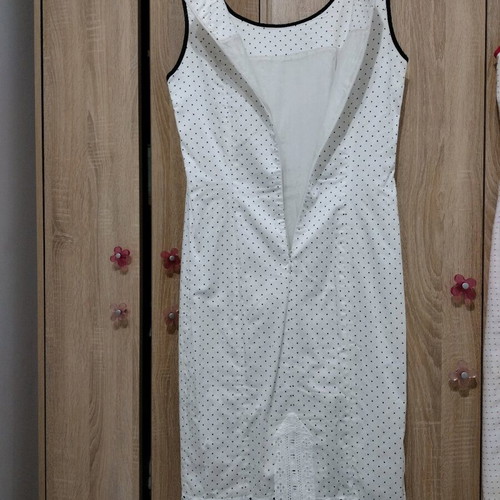 Cotton doll dress like new, polka dot, size M