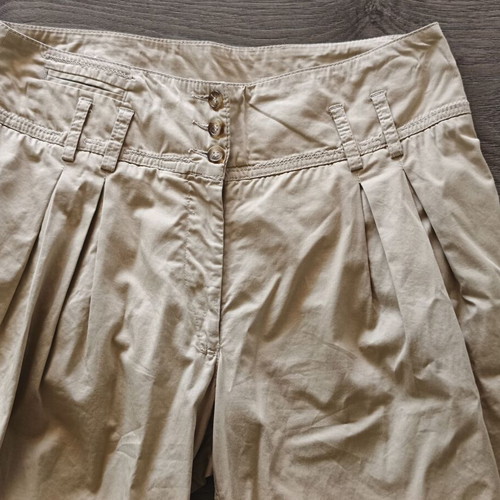 Rococo beige summer chino pants in riding style, like new