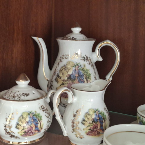 Vintage porcelain tea set