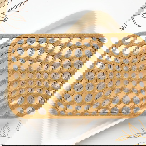 Oval Soap Dish θήκη σαπουνιού καινούργια modern design με σχαράκι αποστράγγισης