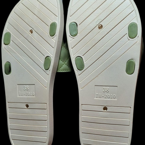 Jomix Shoes women's flip flop sandals new, size 37, green