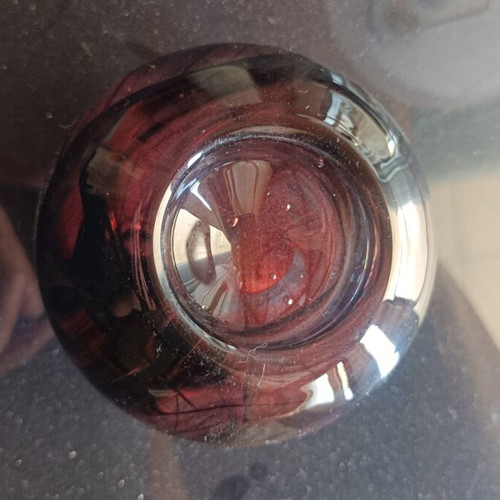 Kosta Boda Contrast candle holder by Anna Ehrner, like new