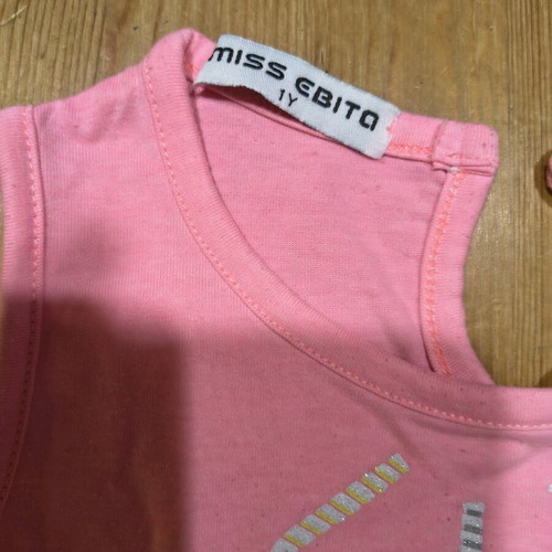 Miss Ebita clothing set for 1 year old, like new, lightly worn