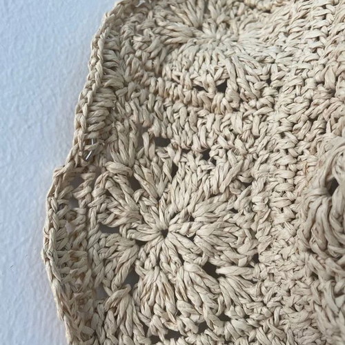 Sisley straw hat, beige, size S