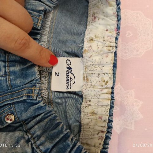 Denim skirt for 2-year-old