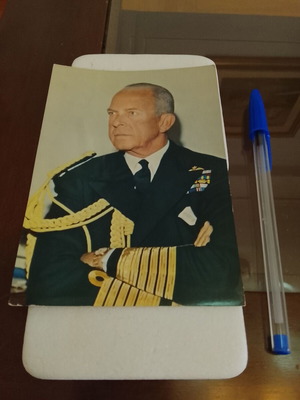 Vintage καρτ ποστάλ Βασιλιά Παύλου Β' της Ελλάδας μεταχειρισμένη