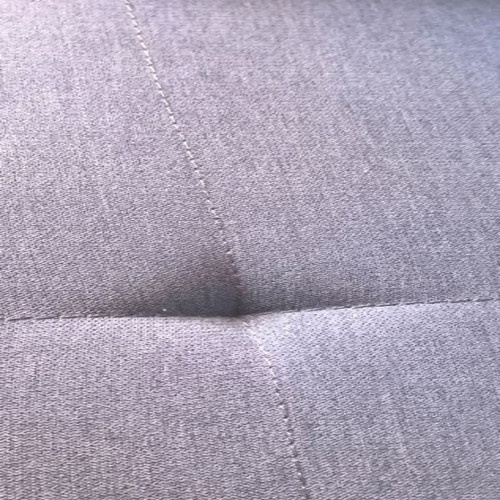 Corner sofa bed with storage compartments