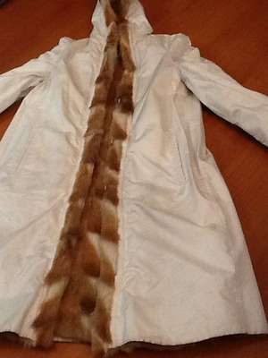 TWO-SIDED FUR COAT