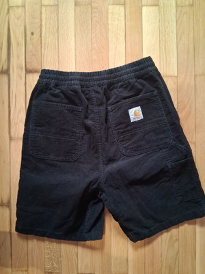 Carhartt Wip black Flint shorts, size S