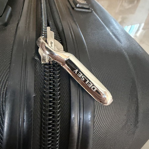 Delsey cabin carry-on suitcase, black