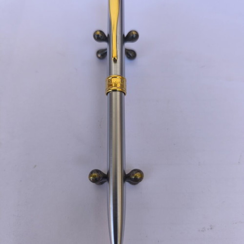 Aurora Magellano Gun pen like new, stainless steel, made in Italy