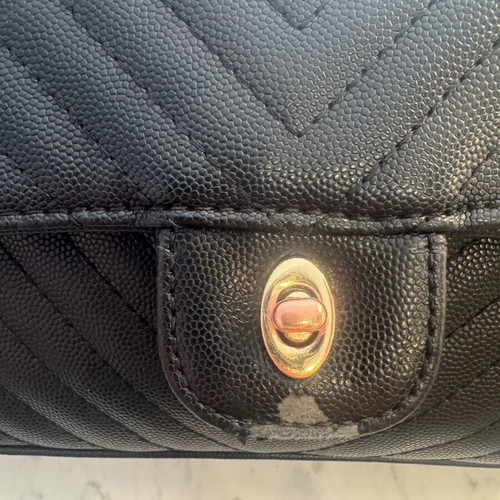 Bag crossbody black like new, medium size