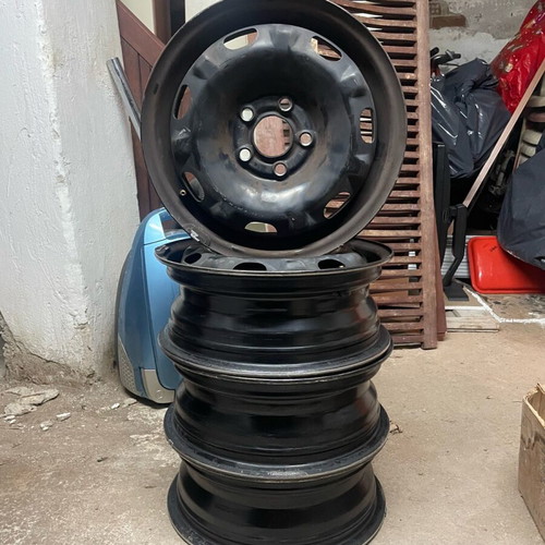 VW Polo 2018 rims used, 14 inch, 5x100 bolt pattern, straight