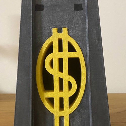 Scrooge McDuck's Treasury 3D Printed Hand-Painted Figure New