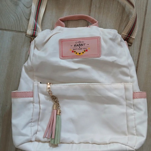 Teen backpack and shoulder bag fabric like new