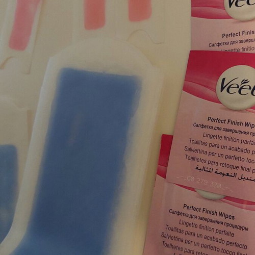 Veet hair removal strips new, pack of 32 with wipes