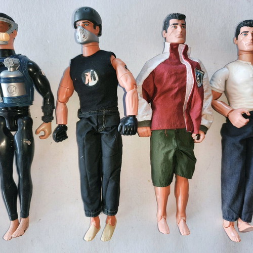 Action Man 21 φιγούρες μεταχειρισμένες, πακέτο
