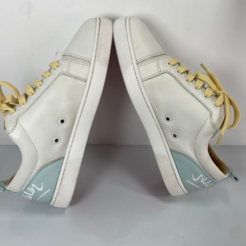 Christian Louboutin Fun Louis Junior leather sneakers like new, white, size 41