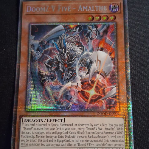 yugioh five part card Yu-Gi-Oh! DoomZ V - Amalthe card… 5000 Defense Rarity Collection V – Yu-Gi-Oh!