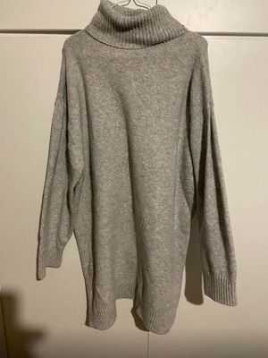 Stradivarius wool dress women's medium like new, gray