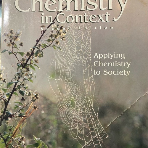 Chemistry in Context used, applying chemistry in society