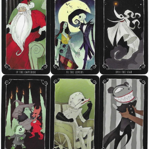 The Nightmare Before Christmas Tarot Deck new, 78 cards