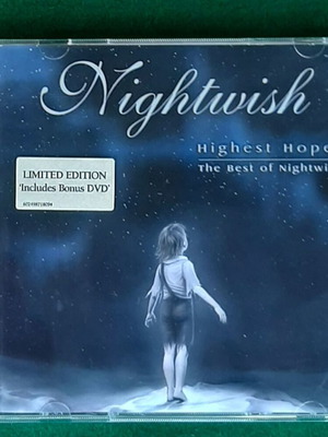 Nightwish Highest Hopes Limited Edition CD και DVD σαν καινούργιο, metal