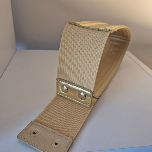 Lynne elastic belt gold color new, ancient Greek style