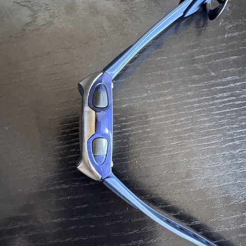 Casio W-751 wristwatch like new, blue