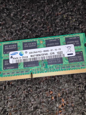 Ram - So-Dimm - DDR3 - 1066 MHZ - 2GB