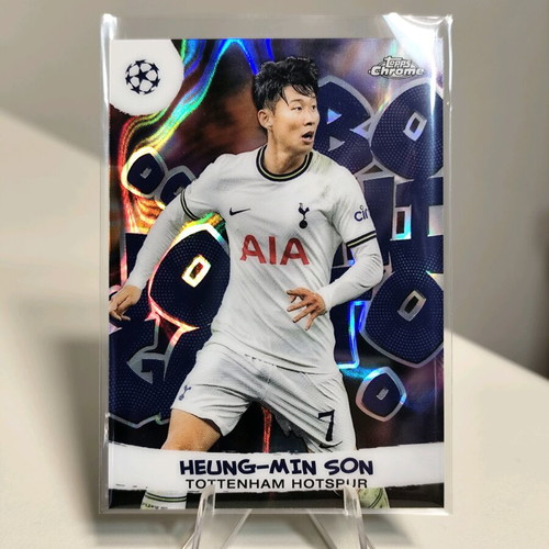 Heung-Min Son Joga Bonito Case Hit Topps Chrome 2023 new