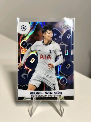 Heung-Min Son Joga Bonito Case Hit Topps Chrome 2023 new