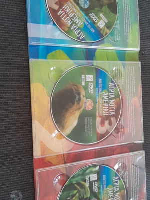 Dvd Άγρια Νότια Αμερική 3 DVD αχρησιμοποίητο