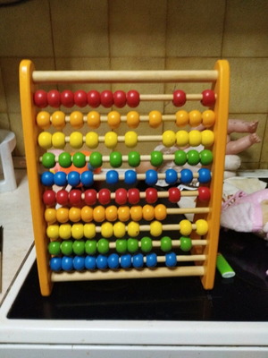 Abacus large wooden used