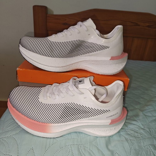 Lumberjack Nanda WMN 4FX sneakers new, white with colorful sole