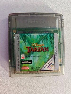 Gameboy Color Disney Tarzan game used
