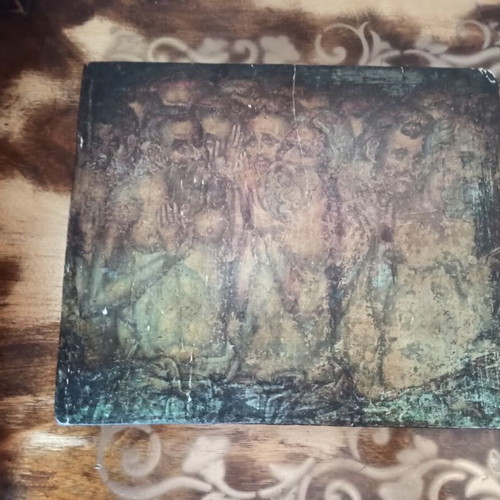 Old religious image used, not a painting