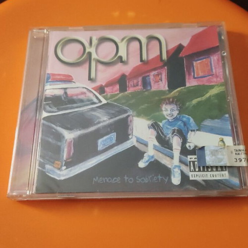 Opm Menace To Sobriety CD like new